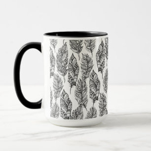 Mug Griffonnage doux de plumes