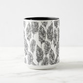 Mug Griffonnage doux de plumes (Centre)