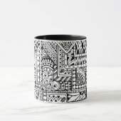 Mug Griffonnage ethnique (Centre)