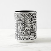 Mug Griffonnage ethnique (Centre)