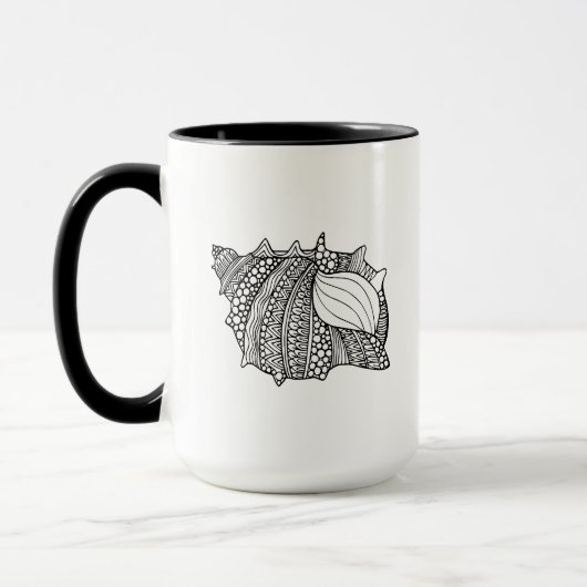 Mug Griffonnage inspiré (Gauche)