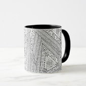 Mug Griffonnage tribal 2 (Devant droit)
