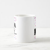 Mug Griffonnages de cheval (Centre)