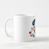 Mug Griffonnages de Namaste (Gauche)