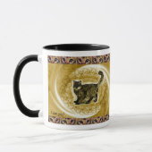 Mug Griffonnages somaliens de chat d'ICU (Gauche)