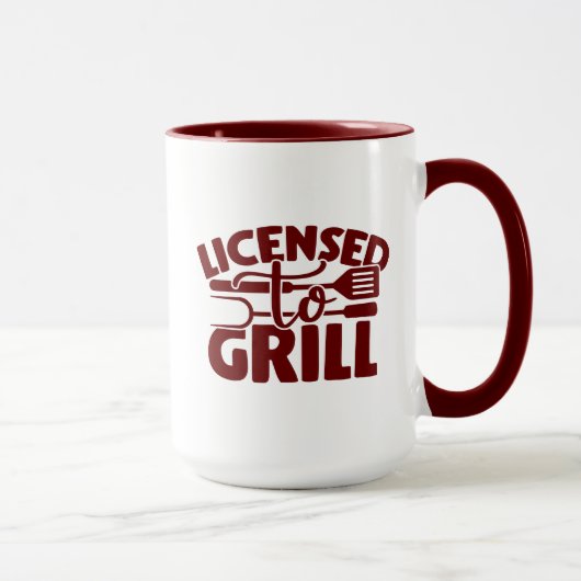 Mug Grill autorisé (Droite)
