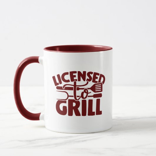 Mug Grill autorisé (Gauche)
