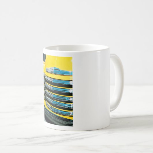 Mug Grill jaune (Devant droit)