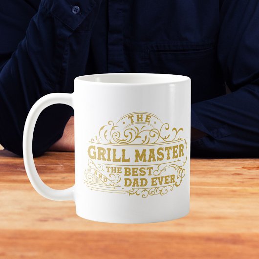 Mug Grill Master et meilleur papa jamais Fête des père