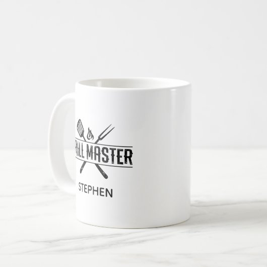 Mug Grill Master Faux Cuir (Devant gauche)