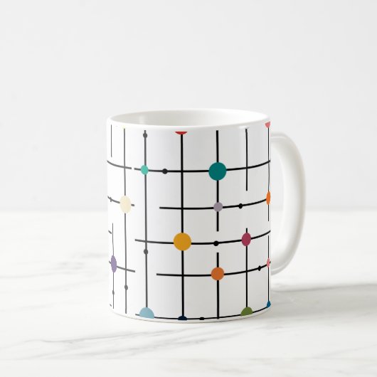 Mug Grille atomique plus grande (Devant droit)