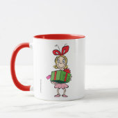 Mug Grille | Cindy-Lou Qui - Tenant Présent (Gauche)