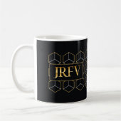 Mug Grille de cube isométrique JRFV (Gauche)