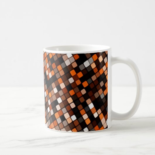 Mug Grille de pixel (Droite)