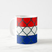 Mug Grille de protection du drapeau des Pays-Bas  (Devant gauche)