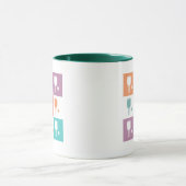 Mug Grille de raquette de pickleball (Centre)