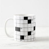 Mug Grille des mots croisés (Gauche)