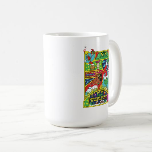 Mug Grille | Graphique BD (Devant droit)