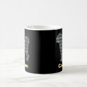 Mug Grille jaune et noire Cavapoo (Centre)