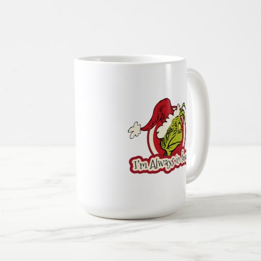 Mug Grille | Je suis toujours en saison (Devant droit)