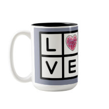 Mug "Grille L-O-V-E"
