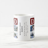 Mug Grille multi-photo moderne mignonne DAD Cadeau caf (Centre)