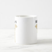 Mug Grille-pain de chien Greyhound personnalisée (Centre)