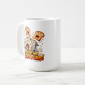 Mug Grille-pain drôle – Mon toast a des plans d'évasio (Devant gauche)
