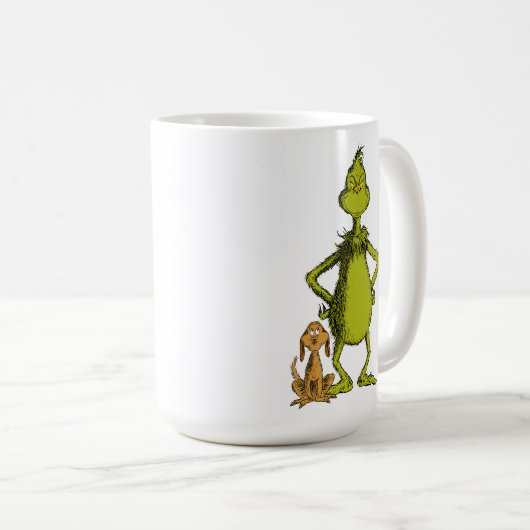 Mug Grille | Position max. et Grinch (Devant droit)