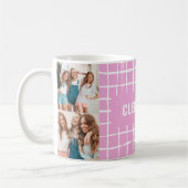 Mug Grille rose 4 photo moderne minimale simple (Gauche)