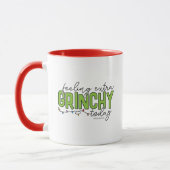 Mug Grille | Sentiment de grinchy supplémentaire aujou (Gauche)