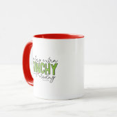 Mug Grille | Sentiment de grinchy supplémentaire aujou (Devant gauche)