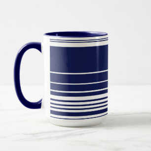 Mug Grilles complexes - Bleu