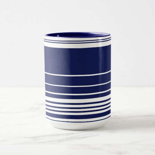 Mug Grilles complexes - Bleu (Centre)