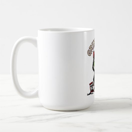 Mug Grim Purrer Halloween Chat (Gauche)