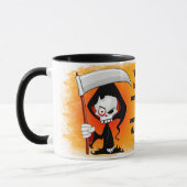 Mug Grim Reaper Déplaisant Drôle Cartoon (Gauche)