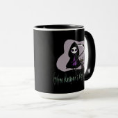 Mug Grim Reaper's Assistant mignonne faucheuse (Devant droit)