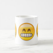 Mug Grimacerie du visage avec les yeux de sourire (Centre)
