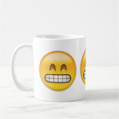 Mug Grimacerie du visage avec les yeux de sourire (Gauche)