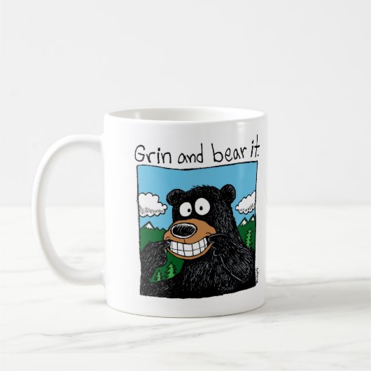 Mug grimacez-et soutenez-le (Gauche)