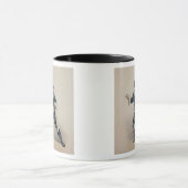 Mug Grimaldi comme Scaramouche, du dell'Ar de Commedia (Centre)