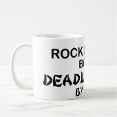 Mug Grimpeur de roche Ninja mortel par nuit (Gauche)