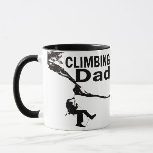 Mug Grimpeur d'escalade papa