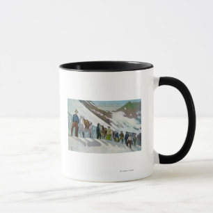 Mug Grimpeurs au bas de la page du glacier de Sperry