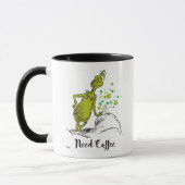 Mug Grinch | Besoin de café drôle (Gauche)