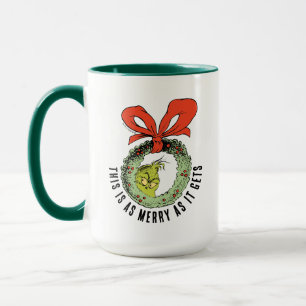 Mug Grinch C'est aussi joyeux que ça peut l'être