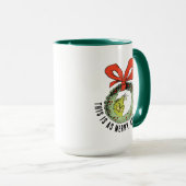 Mug Grinch | C'est aussi joyeux que ça peut l'être (Devant droit)