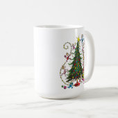 Mug Grinch classique | Arbre de Noël (Devant droit)