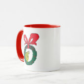 Mug Grinch classique | Christmas Wreath (Devant gauche)