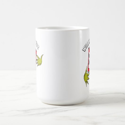 Mug Grinch classique | Fonctionnera pour le devis de h (Centre)